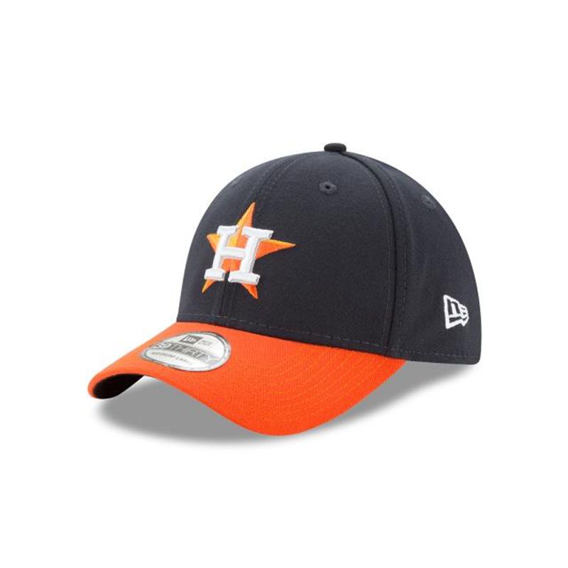 MLB Houston Astros Team Classic 39Thirty Stretch Fit (OPP9400) - Black New Era Caps